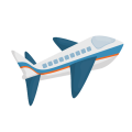 Carbon offset company Airplane icon